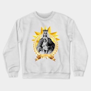 Our Lady Holy Mary and Baby Jesus Crewneck Sweatshirt
